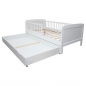 Preview: Schublade für Kinderbett / Juniorbett 140x70 cm weiss
