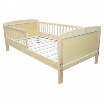 Kinderbett / Juniorbett Massiv 160 X 70 cm incl. Lattenrost kiefer
