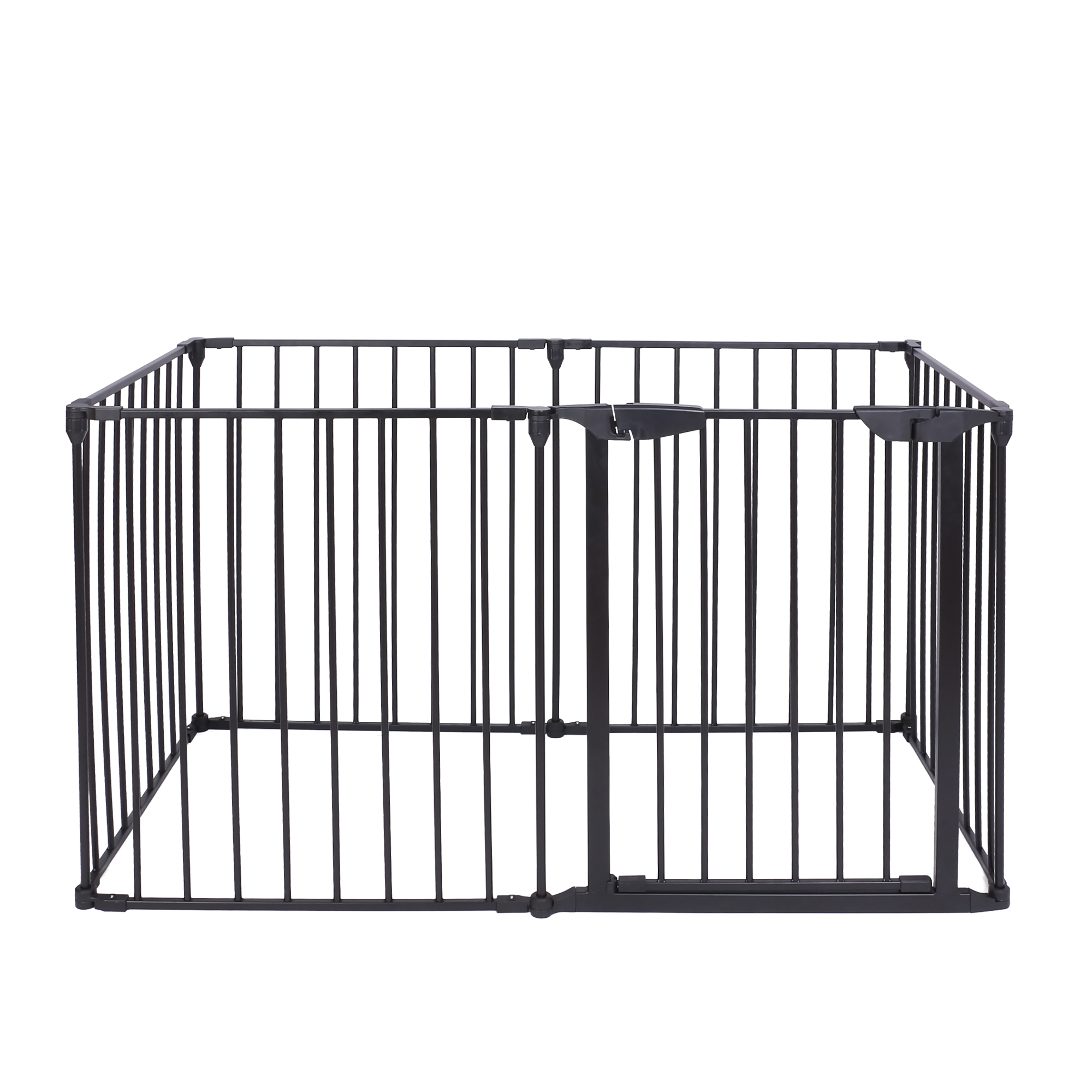 Micoland Kaminschutzgitter Babyluca Absperrgitter Laufgtter Ofenschutzgitter Schwarz 366 Cm