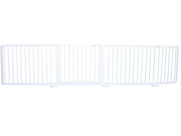 Absperrgitter Türschutzgitter Treppenschutzgitter 323 cm massiv weiss