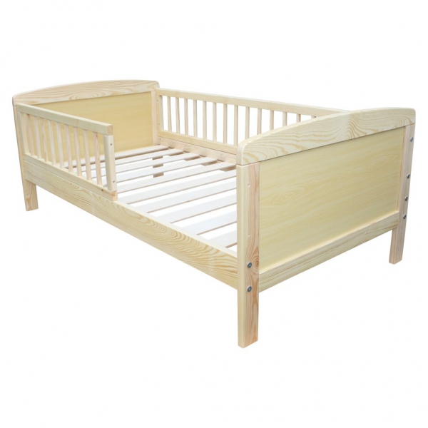 Kinderbett / Juniorbett 160x70 cm incl. Schaumstoffmatratze kiefer