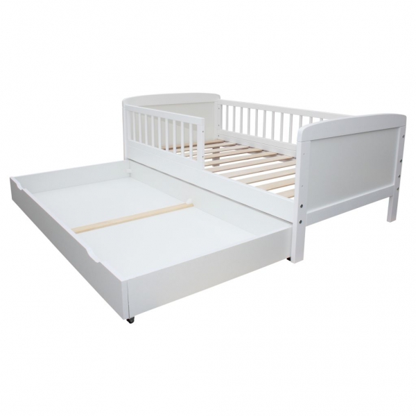 Schublade für Kinderbett / Juniorbett 140x70 cm weiss