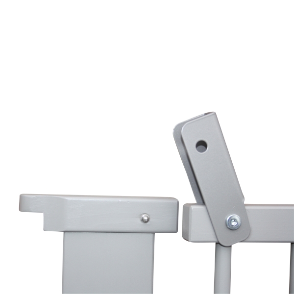 Schutzgitter Absperrgitter Türgitter Treppenschutzgitter V 253 cm weiß